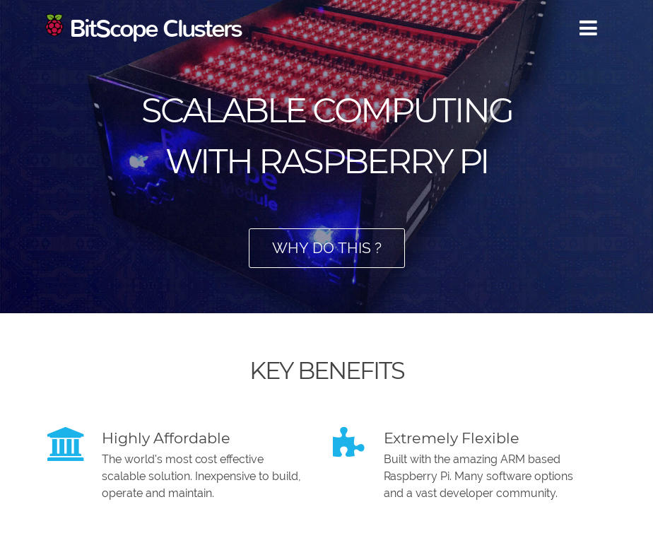 BitScope Clusters Website