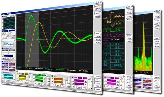 BitScope DSO PC Based Oscilloscope Software