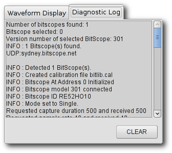 BitScope Diagnosics