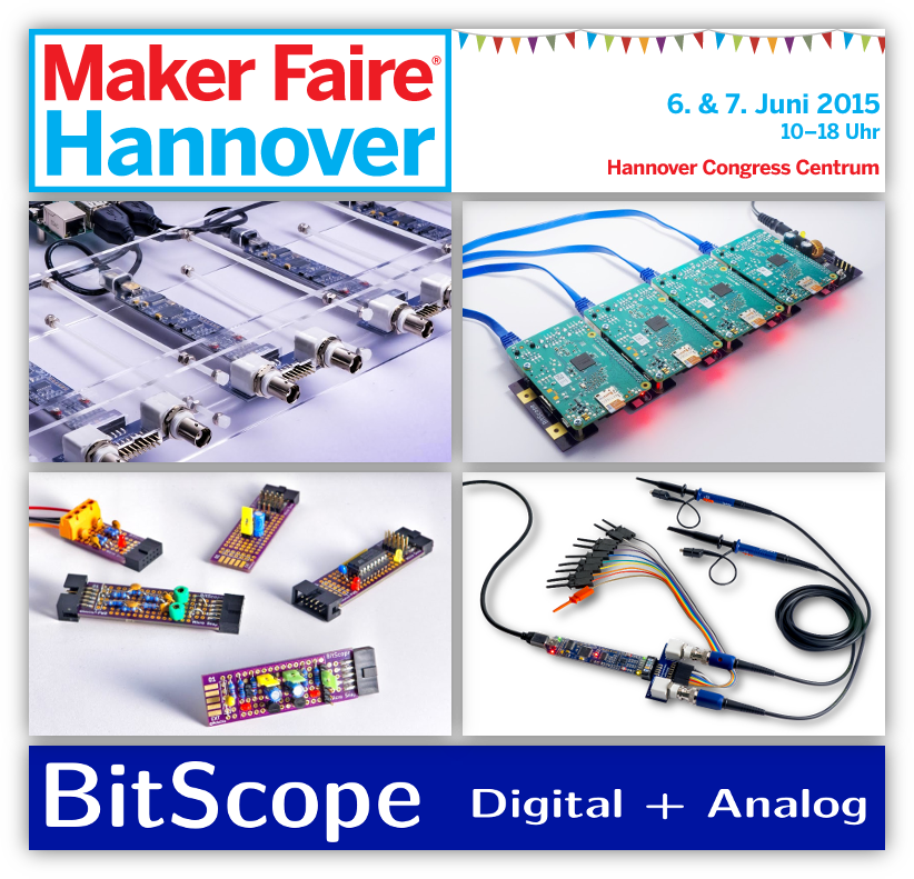 BitScope at Hannover Maker Faire